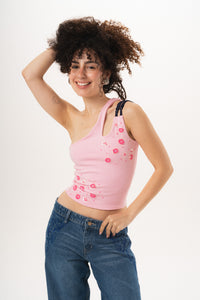 One-Shoulder Tank Top