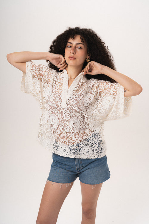 Lace Polo